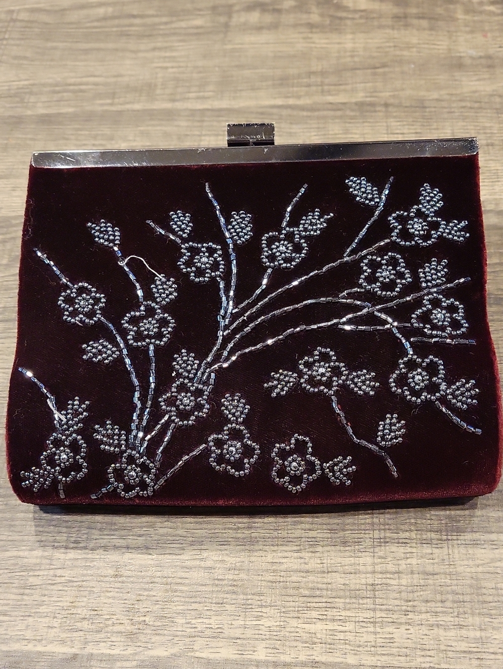 5 For 25.00 / Velvet Beaded Evening Bag/Gorgeous!!